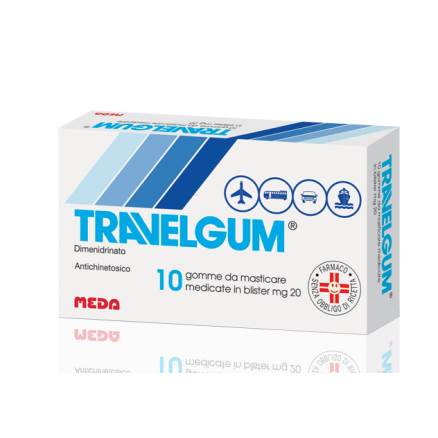 TRAVELGUM*10GOMME MAST 20MG - Speedyfarma.it