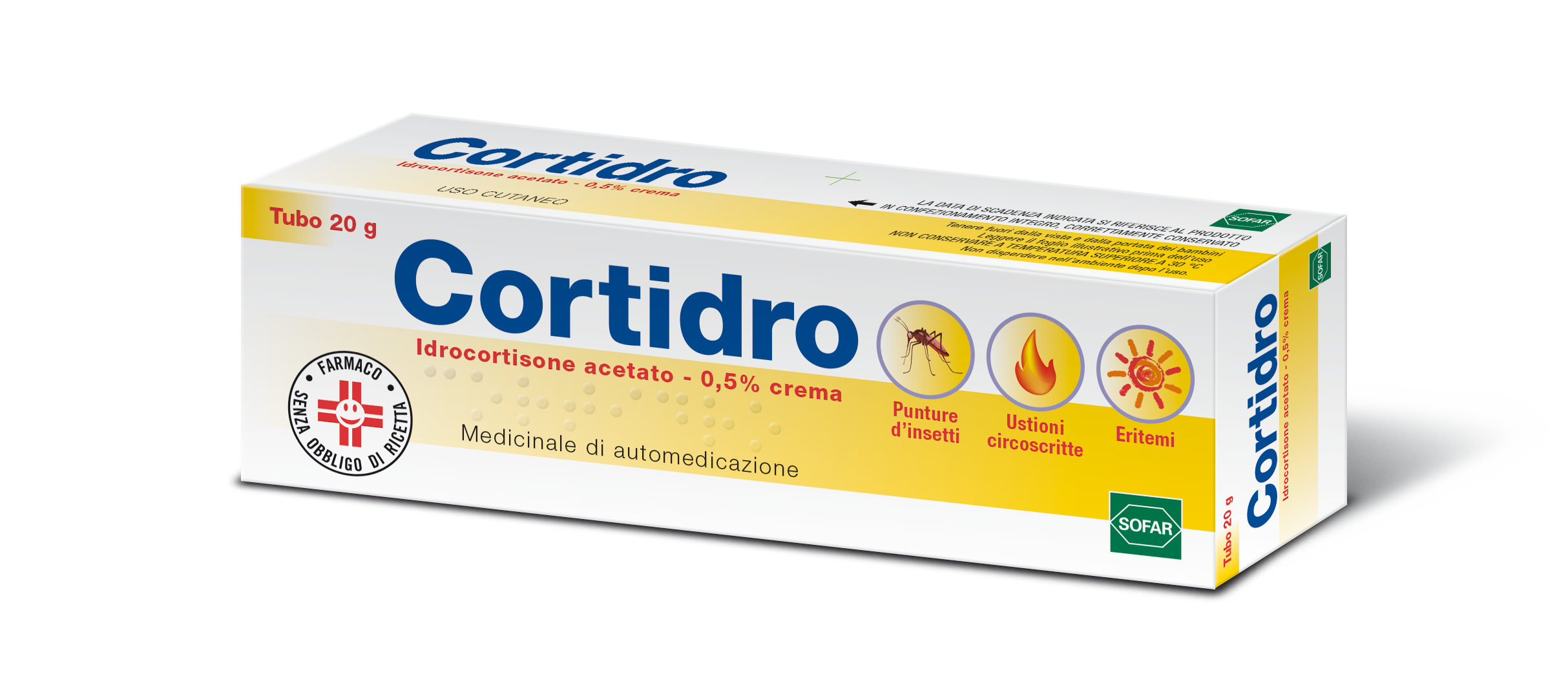 CORTIDRO*CREMA 20G 0,5% - Speedyfarma.it