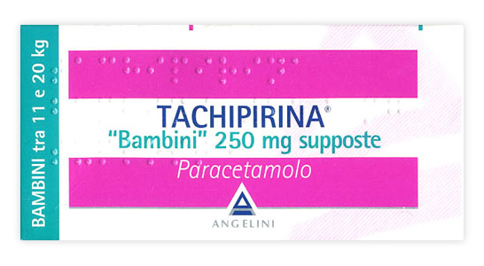 TACHIPIRINA*BB 10SUPP 250MG - Speedyfarma.it