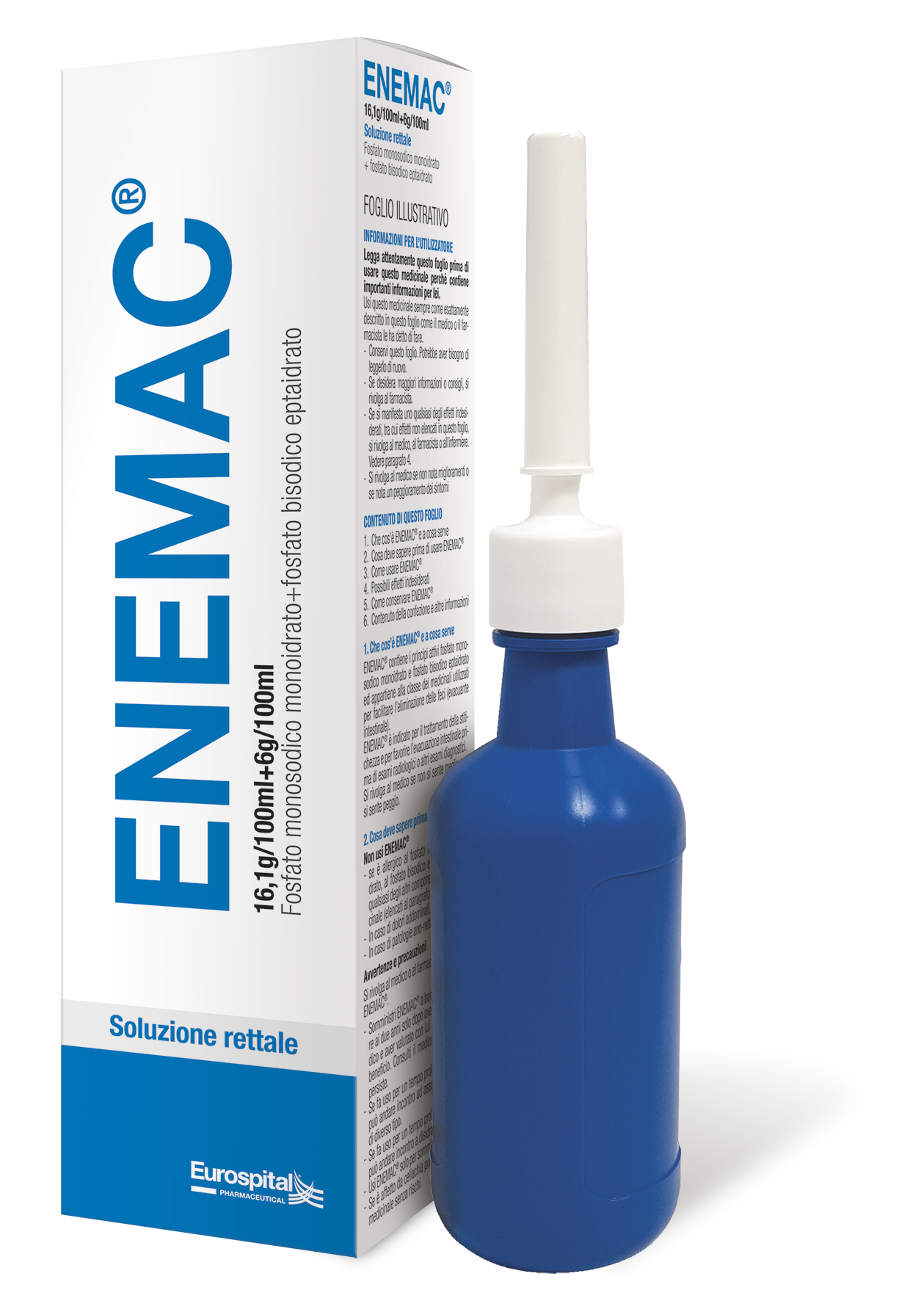 ENEMAC*FL 130ML 16,1+6/100ML - Speedyfarma.it
