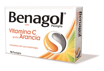 BENAGOL VIT C*16PAST ARANCIA - Speedyfarma.it