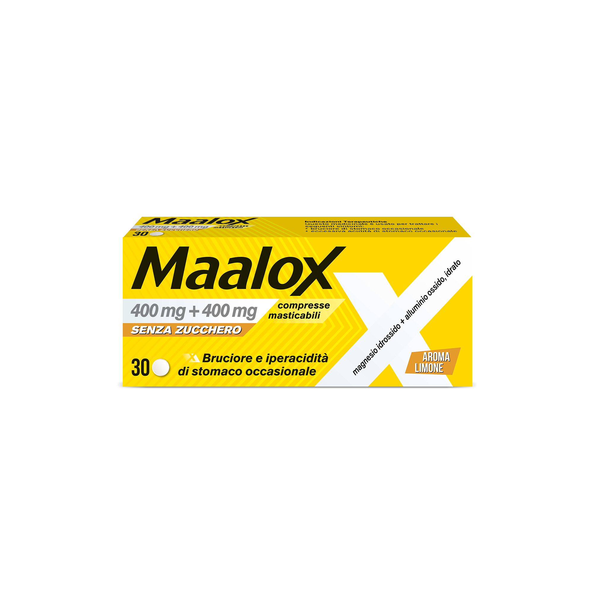 MAALOX*S/Z 30CPR LIMO400+400MG - Speedyfarma.it