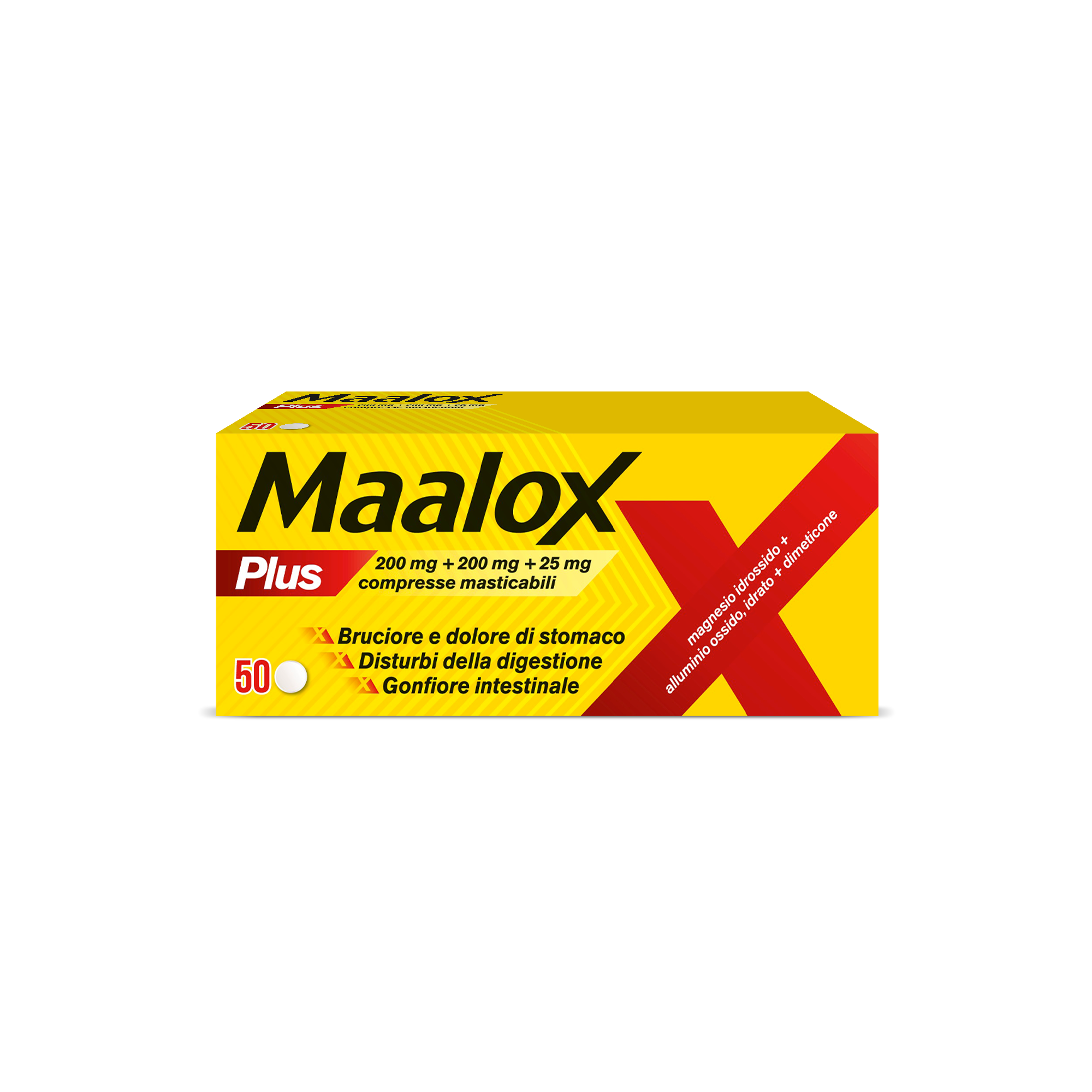 MAALOX PLUS*50CPR MAST - Speedyfarma.it