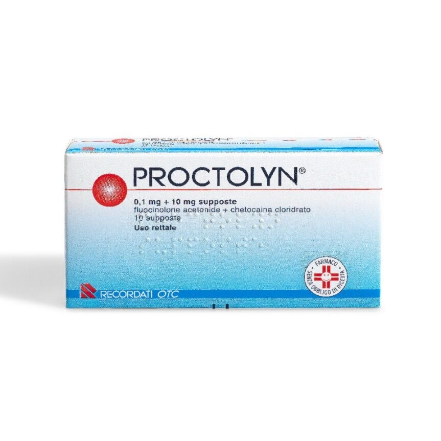 PROCTOLYN*10SUPP 0,1MG+10MG - Speedyfarma.it