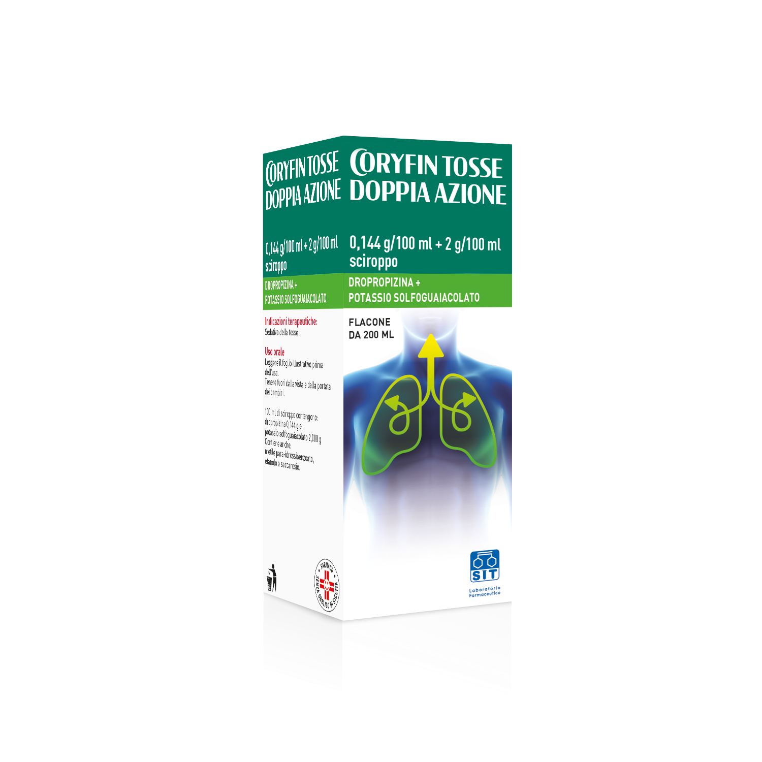 CORYFIN TOSSE DOPPIA AZ*200ML - Speedyfarma.it