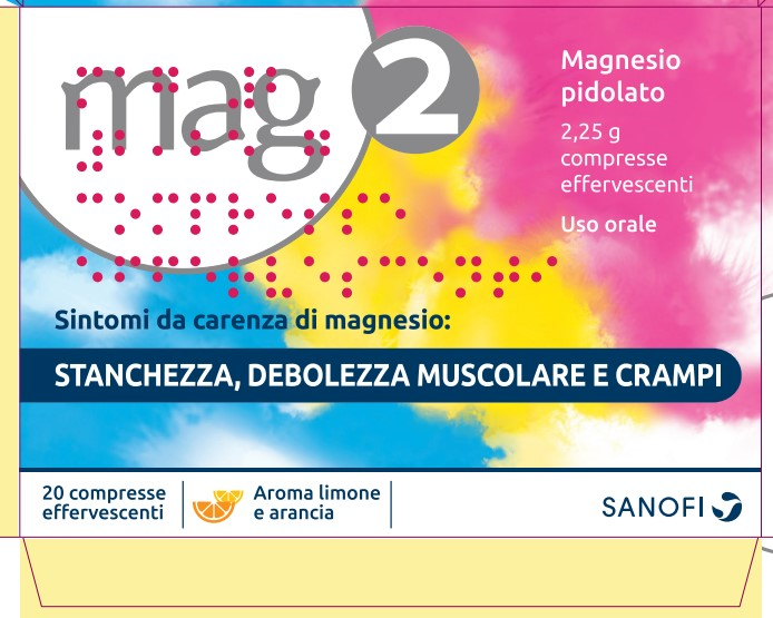 MAG 2*20CPR EFF 2,25G - Speedyfarma.it