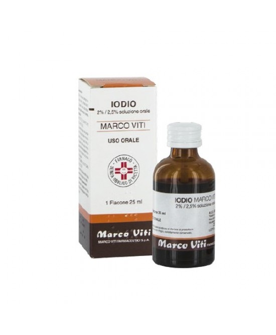 IODIO OS SOLUZ MV*25ML 2%+2,5% - Speedyfarma.it