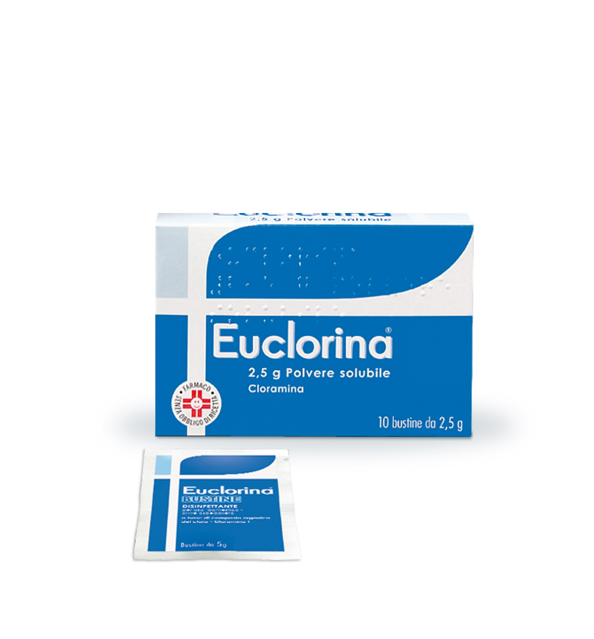 EUCLORINA*POLV SOL 10BUST 2,5G - Speedyfarma.it