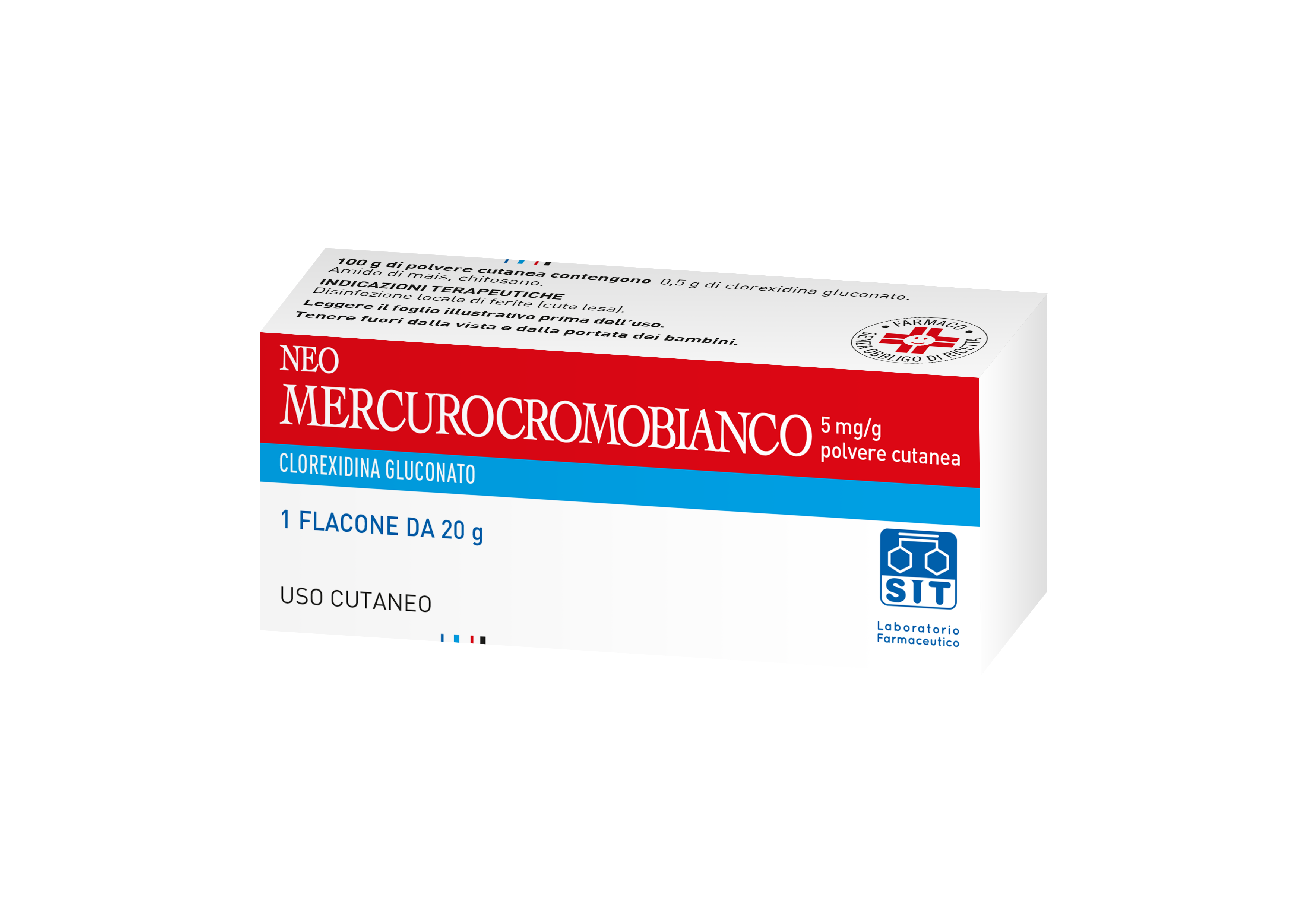 NEOMERCUROCROMO BIANCO*POLV20G - Speedyfarma.it