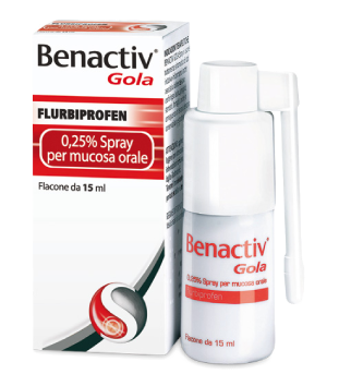 BENACTIV GOLA*SPRAY 15ML 0,25% - Speedyfarma.it