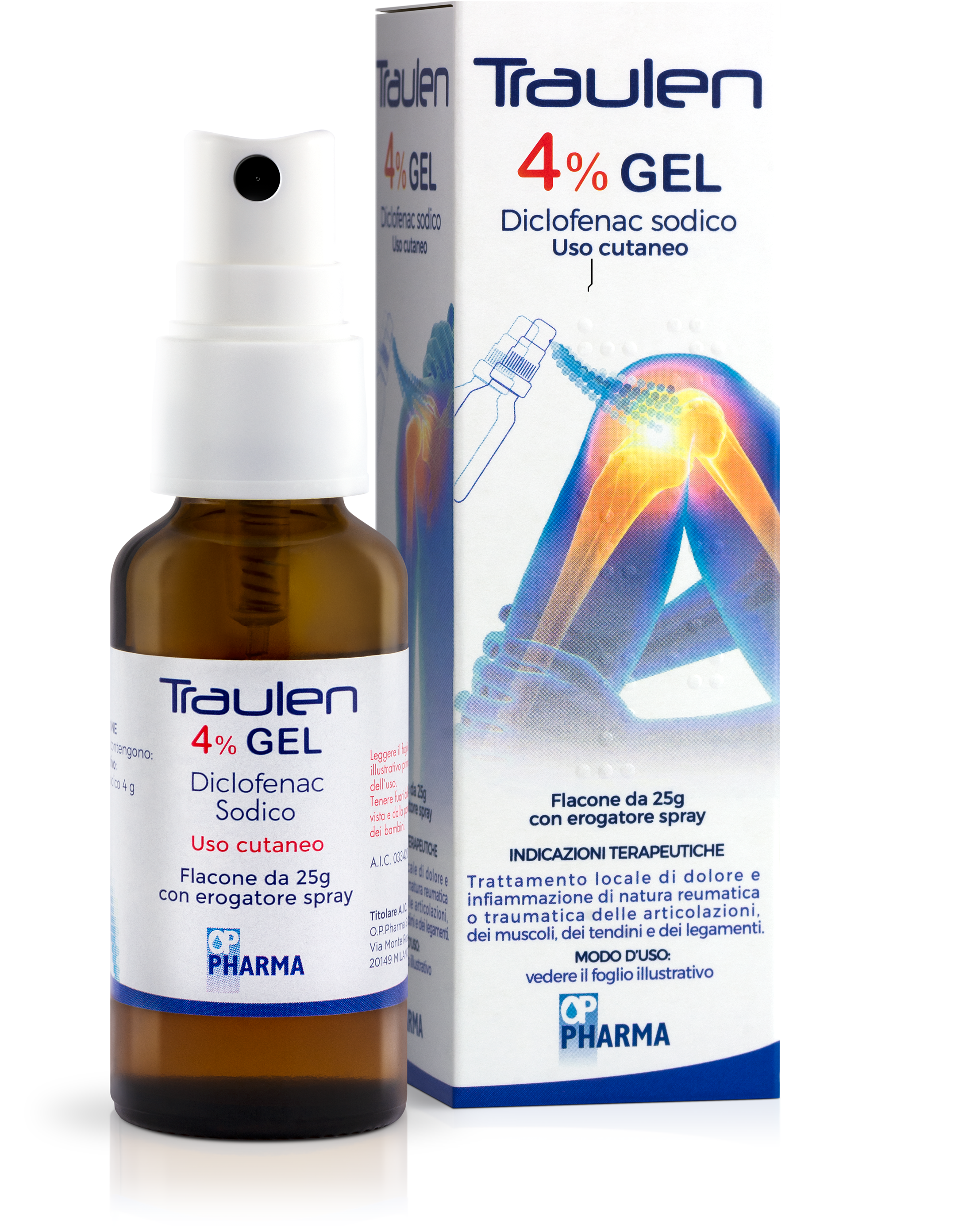 TRAULEN*GEL 4% FL 25G C/EROG - Speedyfarma.it