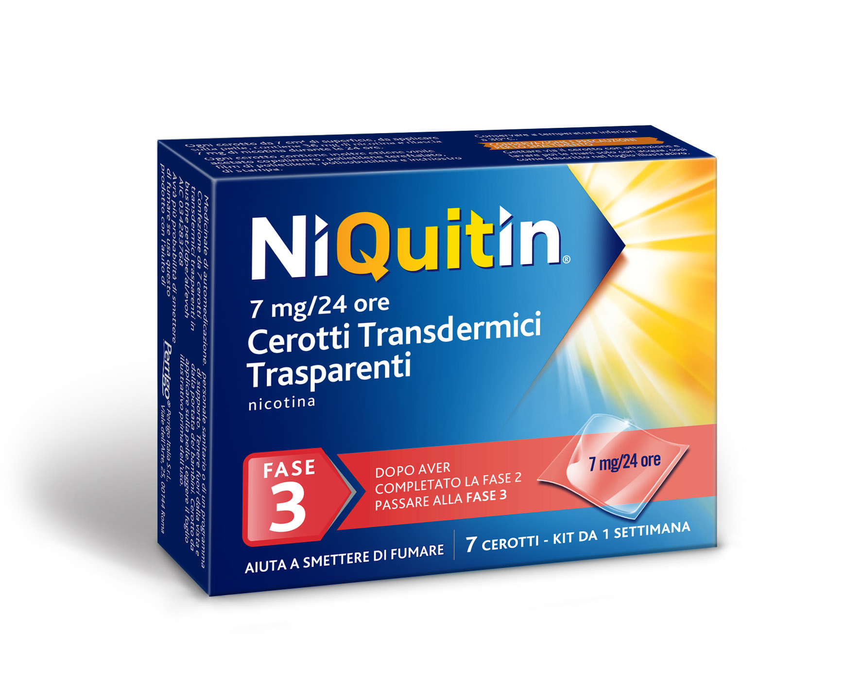 NIQUITIN*7CER TRANSD 7MG/24H - Speedyfarma.it