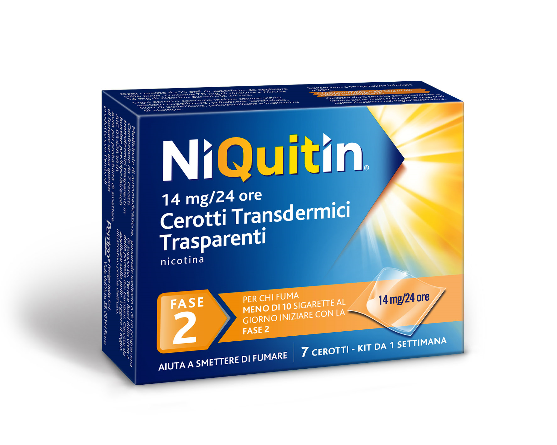 NIQUITIN*7CER TRANSD 14MG/24H - Speedyfarma.it