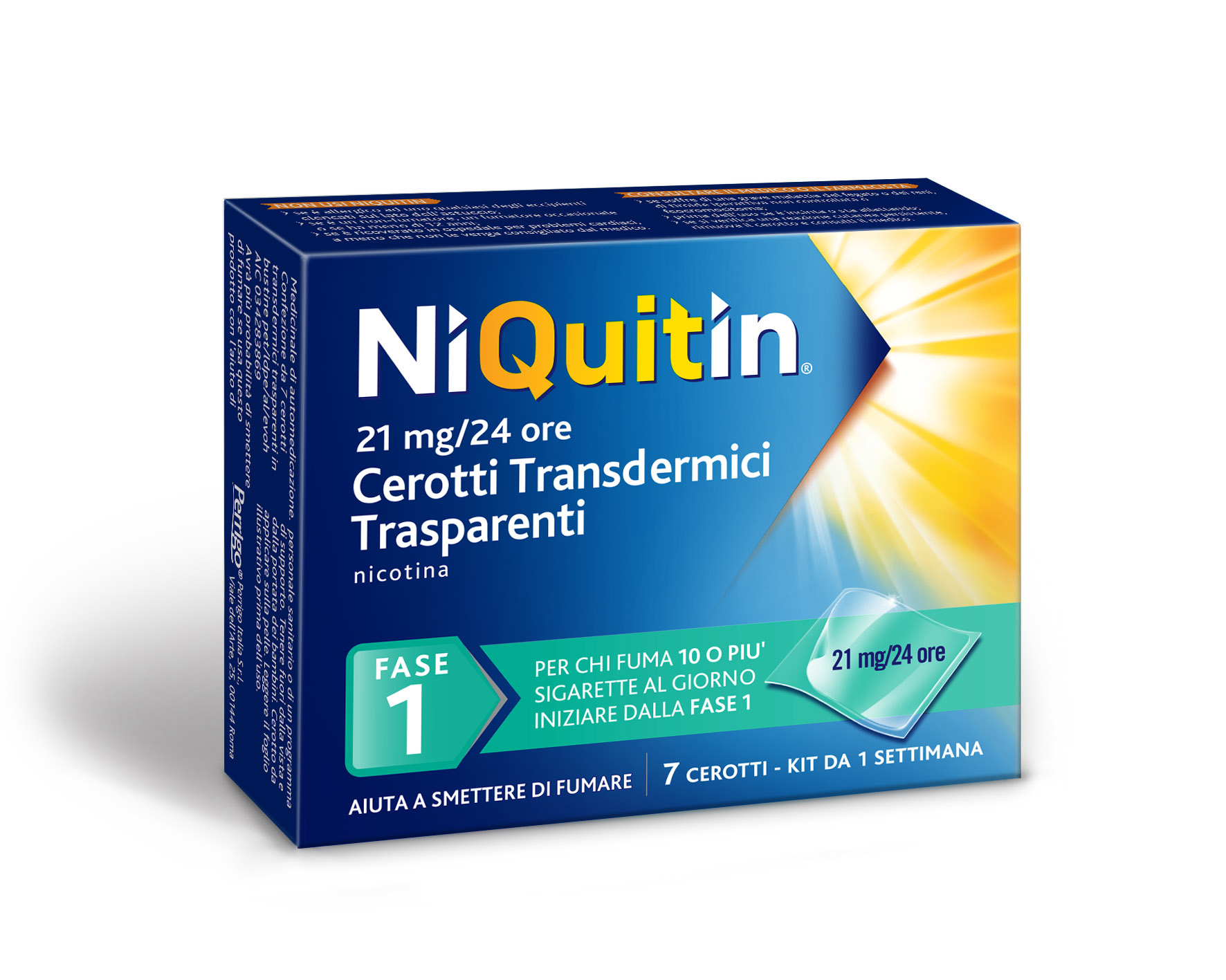 NIQUITIN*7CER TRANSD 21MG/24H - Speedyfarma.it