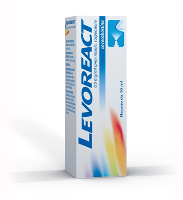 LEVOREACT*SPRAY NAS 10ML 0,5MG - Speedyfarma.it