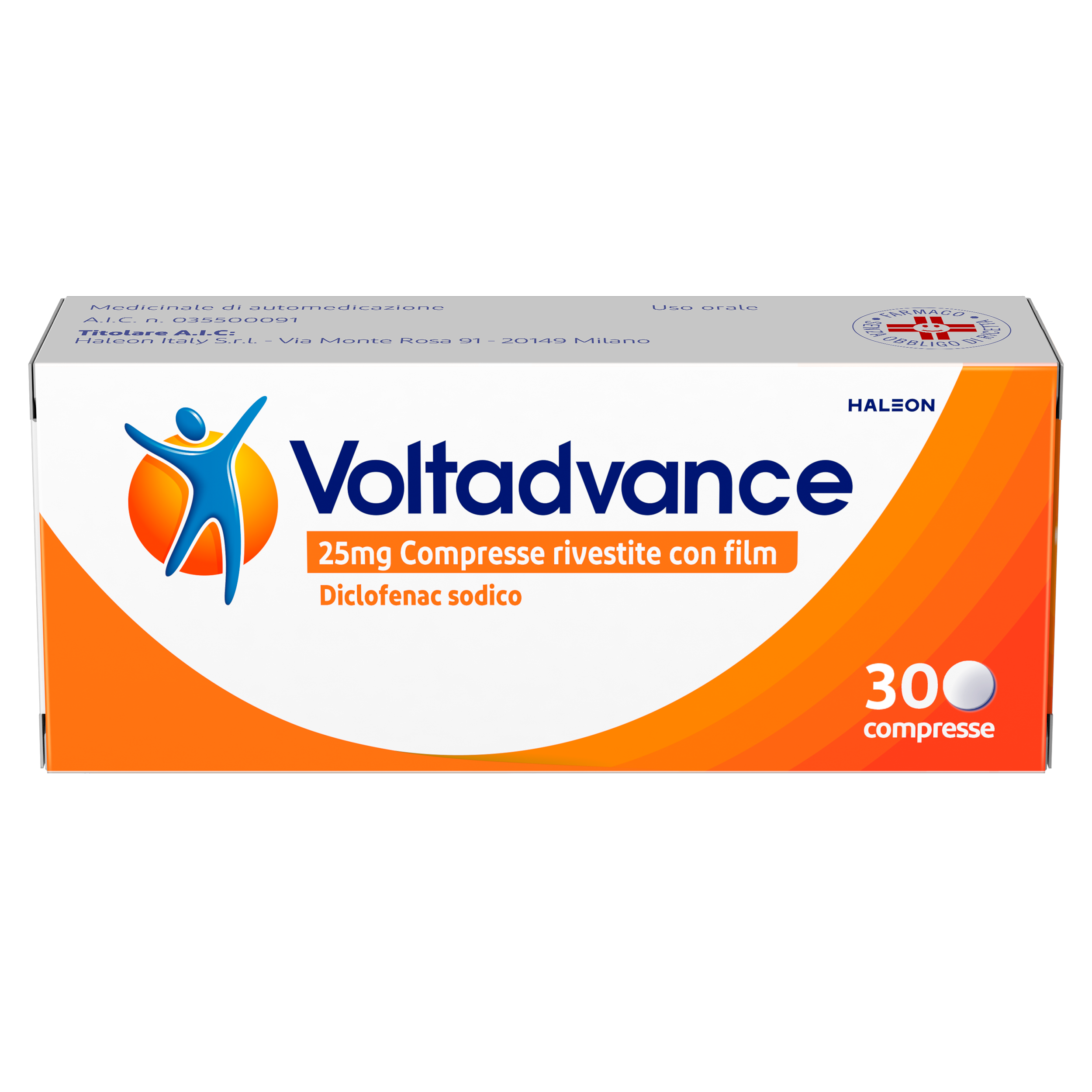 VOLTADVANCE*30CPR RIV 25MG - Speedyfarma.it