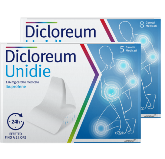 DICLOREUM UNIDIE*5CER 136MG24H - Speedyfarma.it