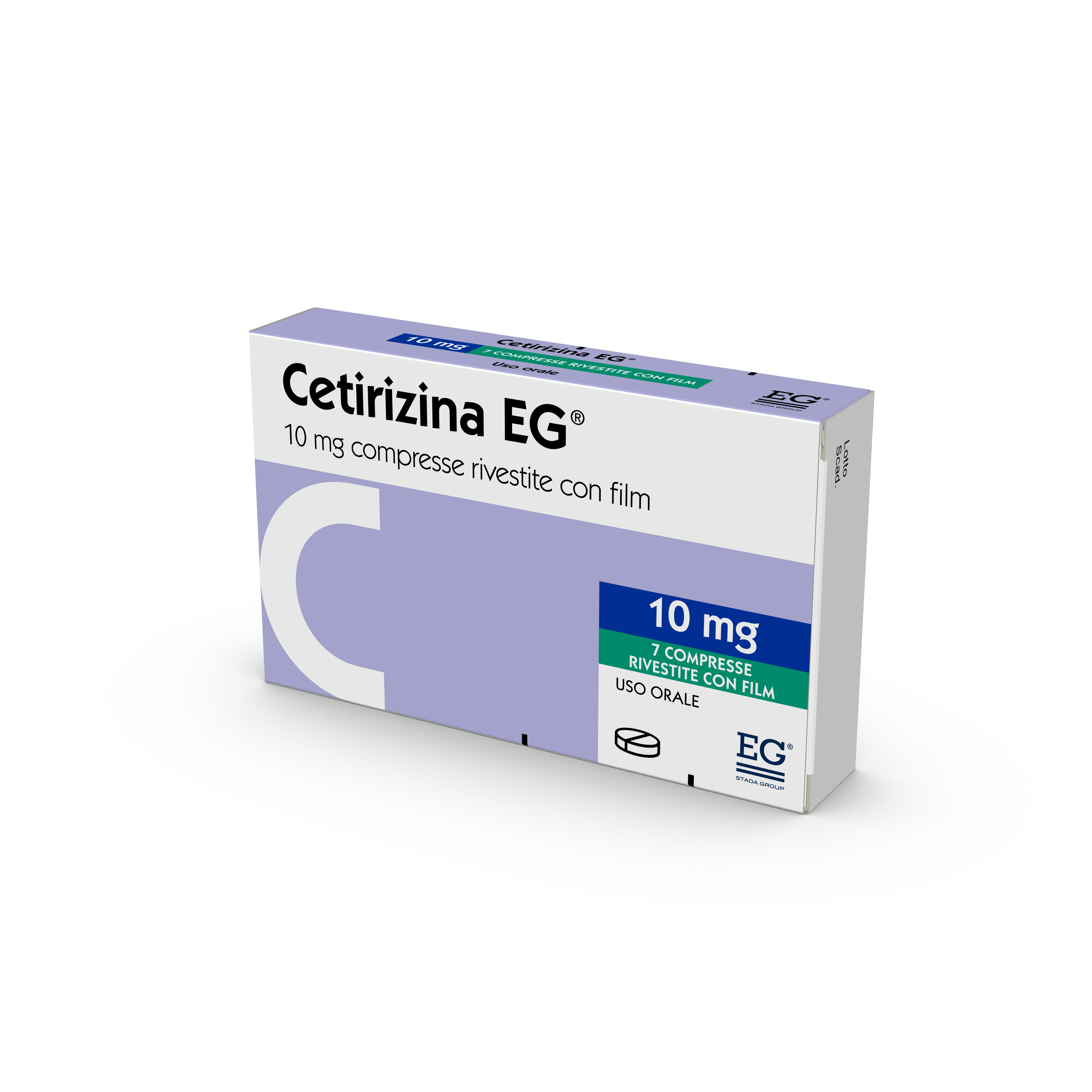 CETIRIZINA EG*7CPR RIV 10MG - Speedyfarma.it
