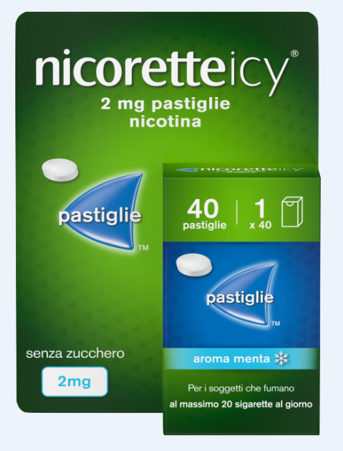 NICORETTEICY*40PAST 2MG - Speedyfarma.it