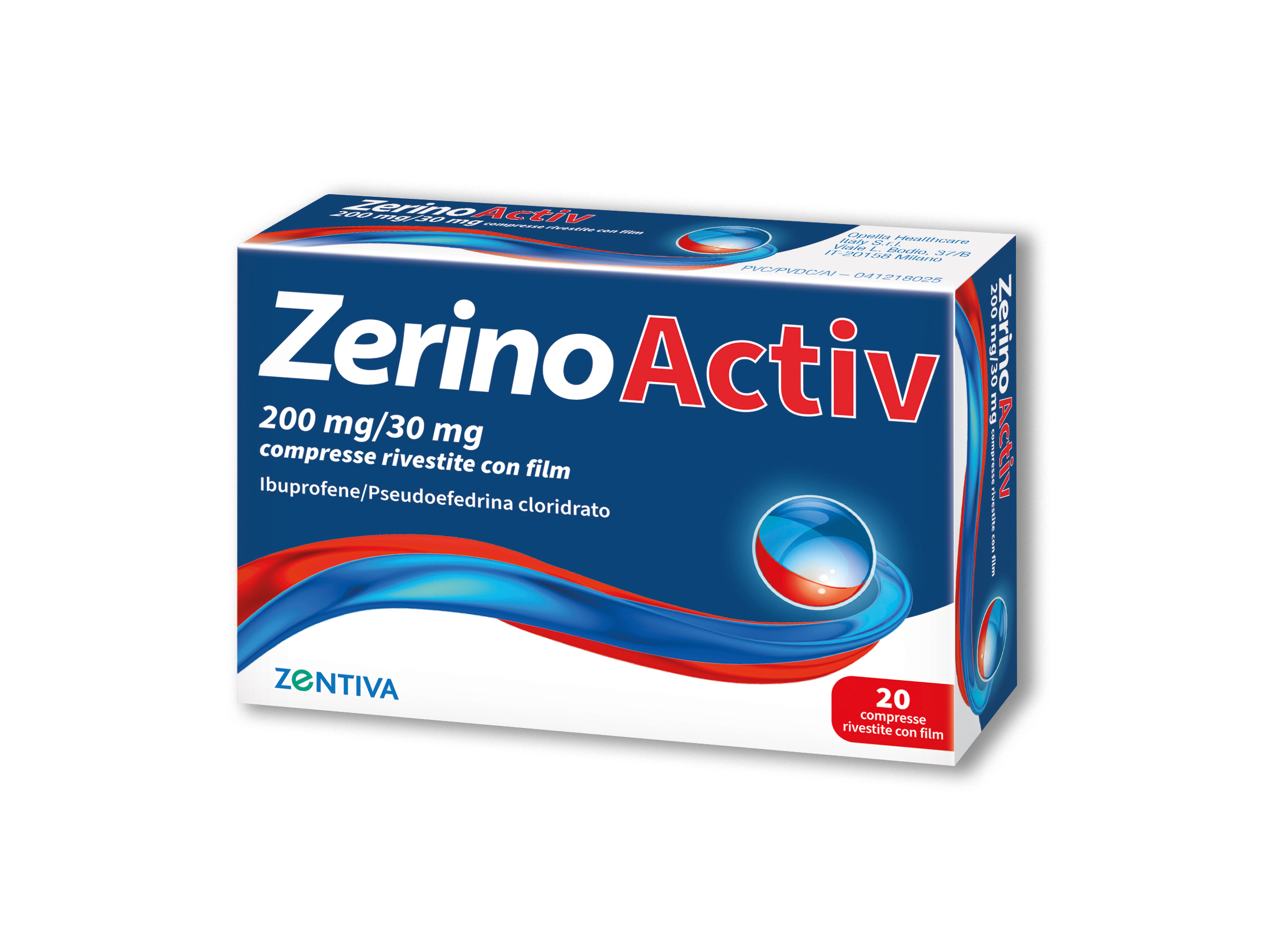 ZERINOACTIV*20CPR 200MG+30MG - Speedyfarma.it