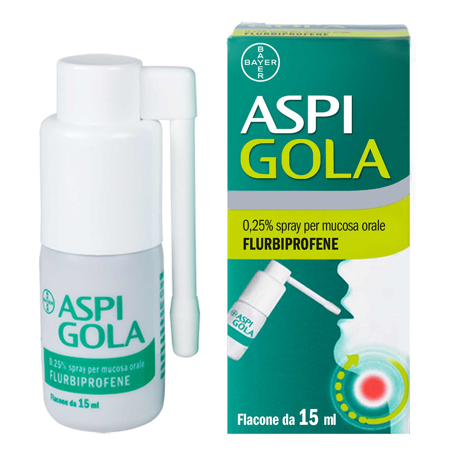 ASPI GOLA*OS SPRAY 15ML 0,25% - Speedyfarma.it