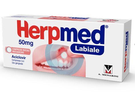 HERPMED LABIALE*2CPR BUCC 50MG - Speedyfarma.it