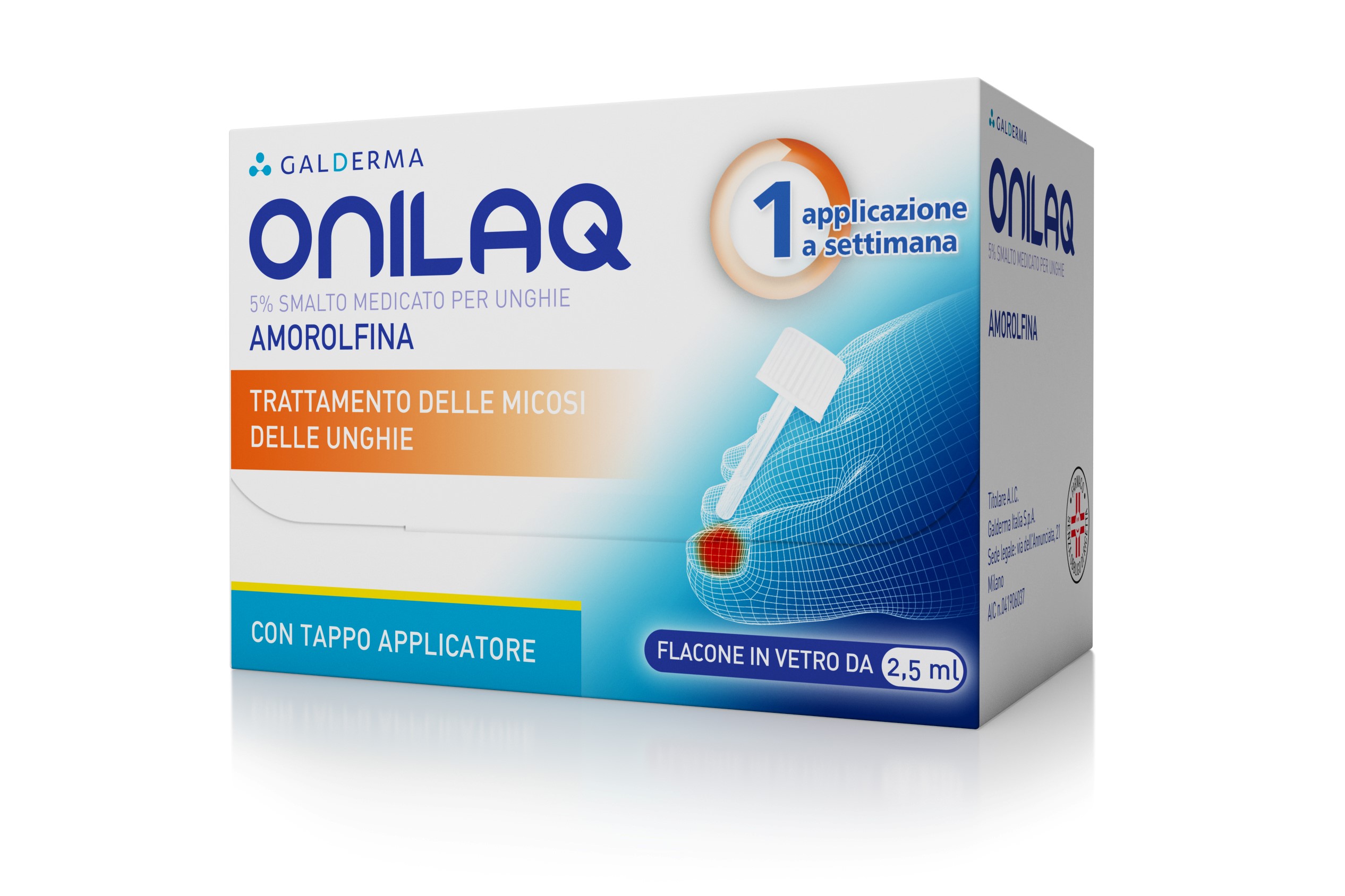 ONILAQ*SMALTO UNGHIE 2,5ML+TAP - Speedyfarma.it