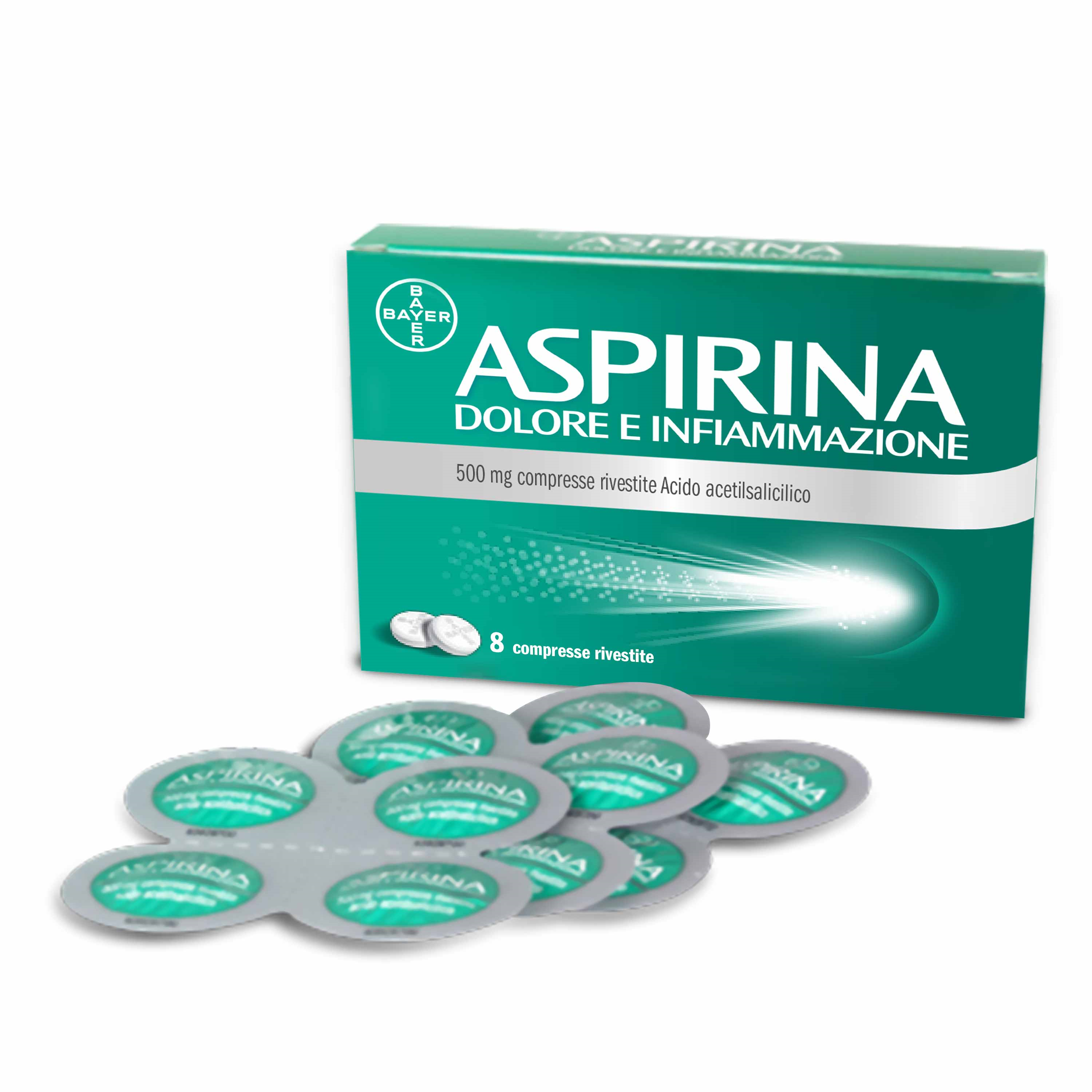 ASPIRINA DOLORE INF*8CPR 500MG - Speedyfarma.it