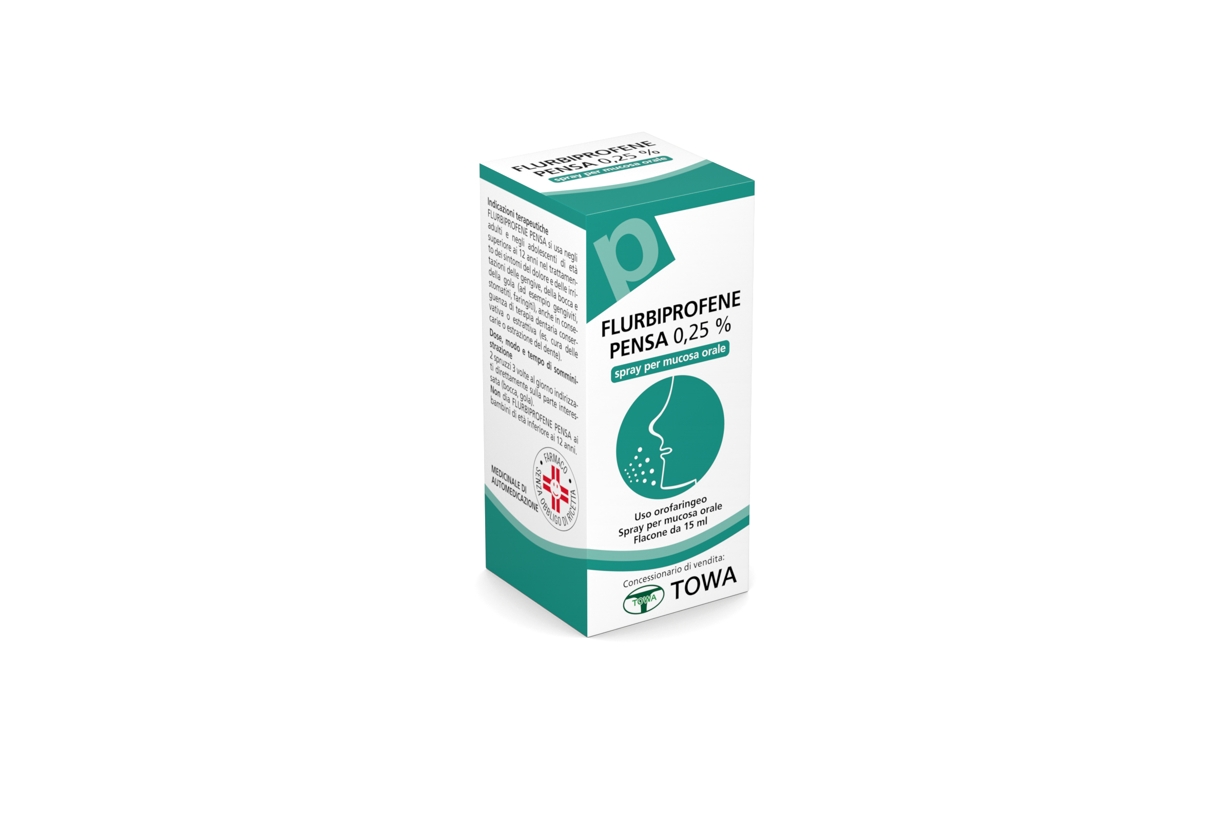 FLURBIPROFENE PE*OS SPRAY 15ML - Speedyfarma.it