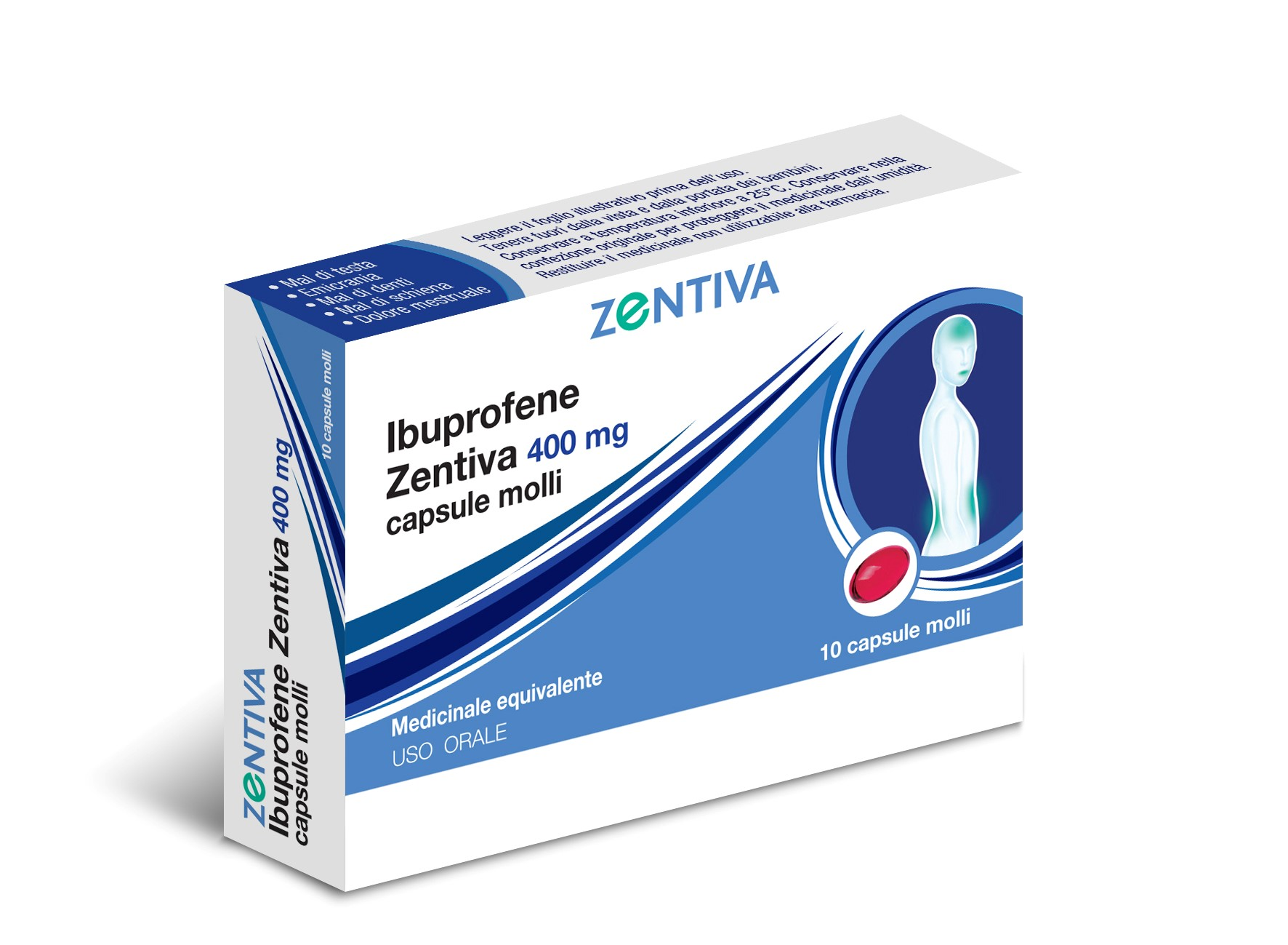 IBUPROFENE ZEN*10CPS MOL 400MG - Speedyfarma.it