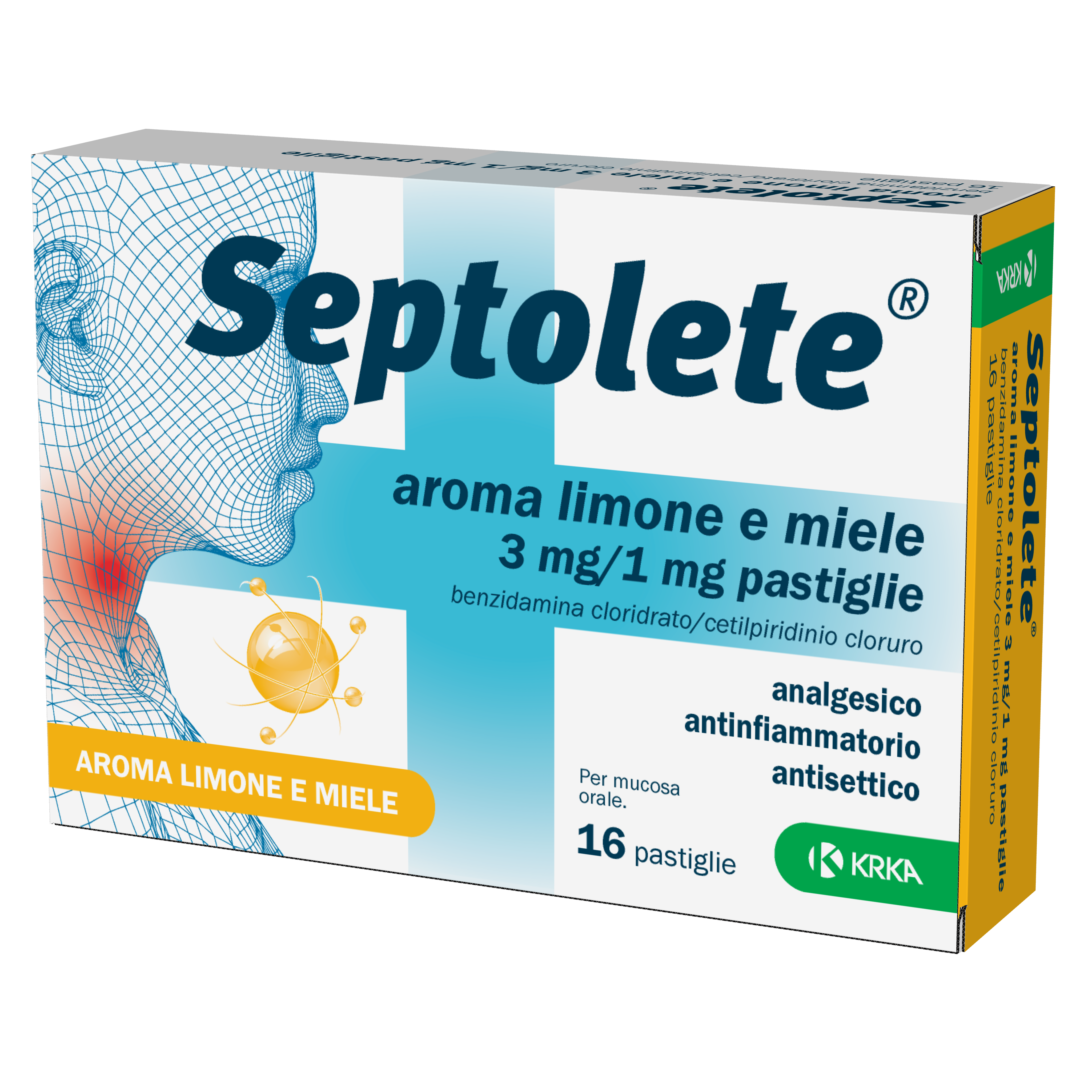 SEPTOLETE*16PAST 3+1MG LIM MIE - Speedyfarma.it