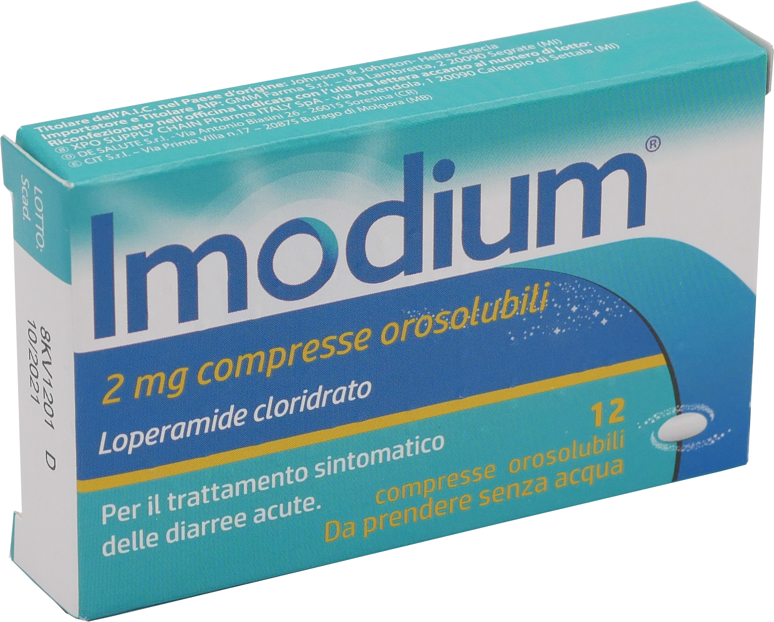 IMODIUM*12CPR OROSOL 2MG - Speedyfarma.it