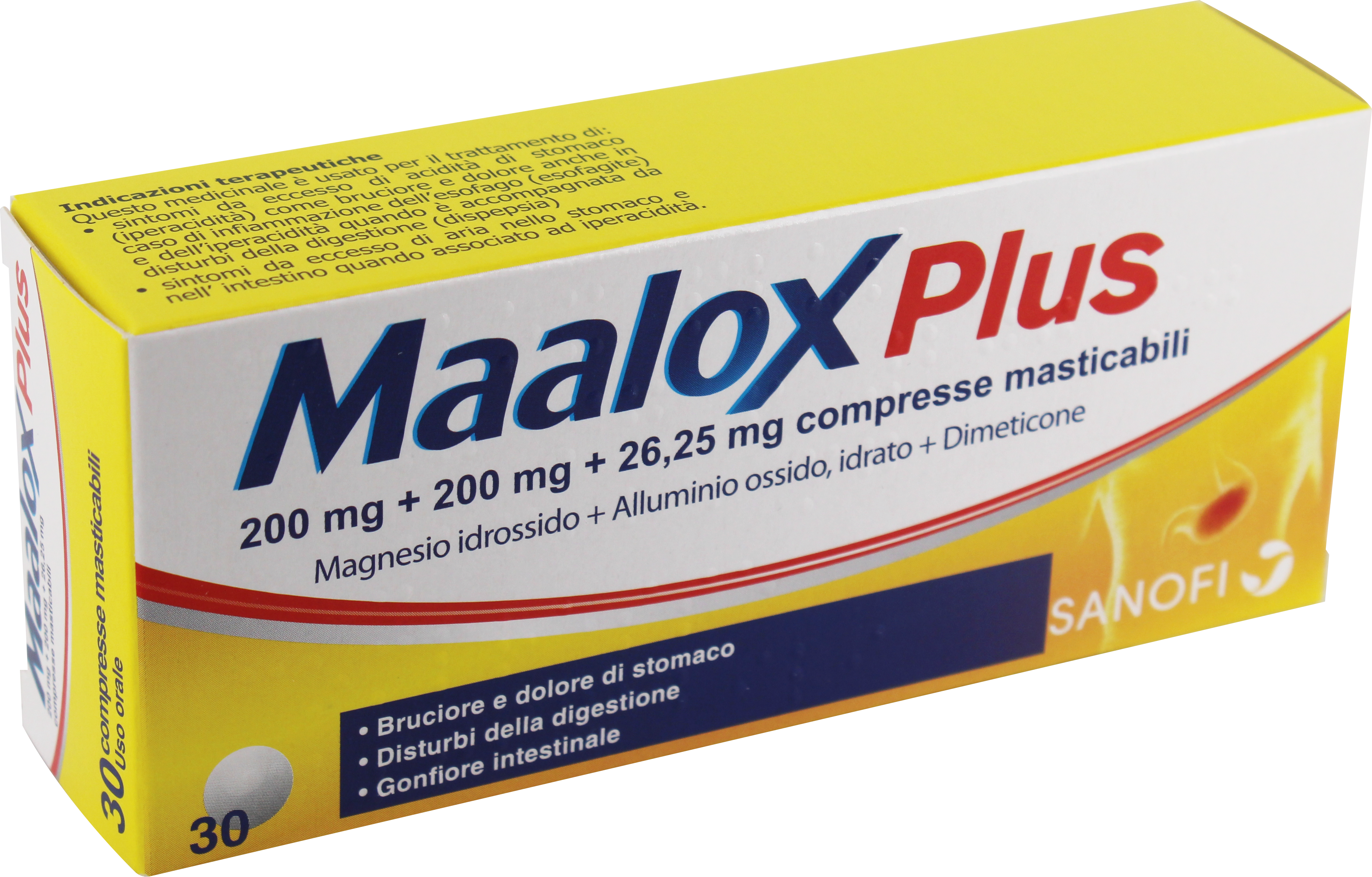 MAALOX PLUS*30CPR MAST - Speedyfarma.it
