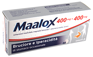 MAALOX*40CPR MAST 400MG+400MG - Speedyfarma.it