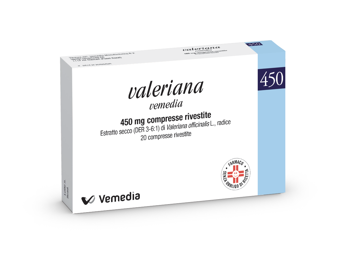 VALERIANA VEMEDIA*20CPR RIV450 - Speedyfarma.it