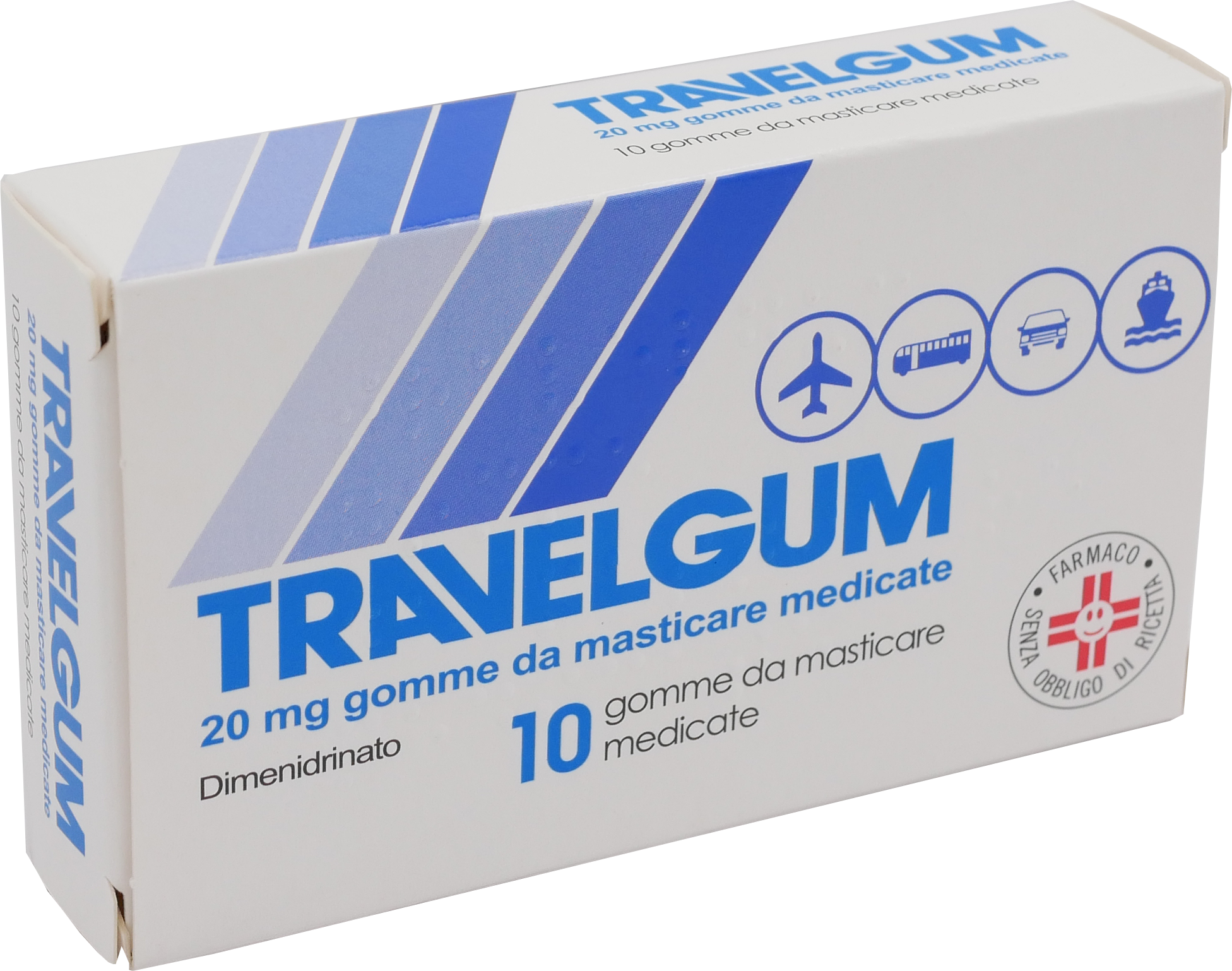 TRAVELGUM*10GOMME MAST 20MG - Speedyfarma.it