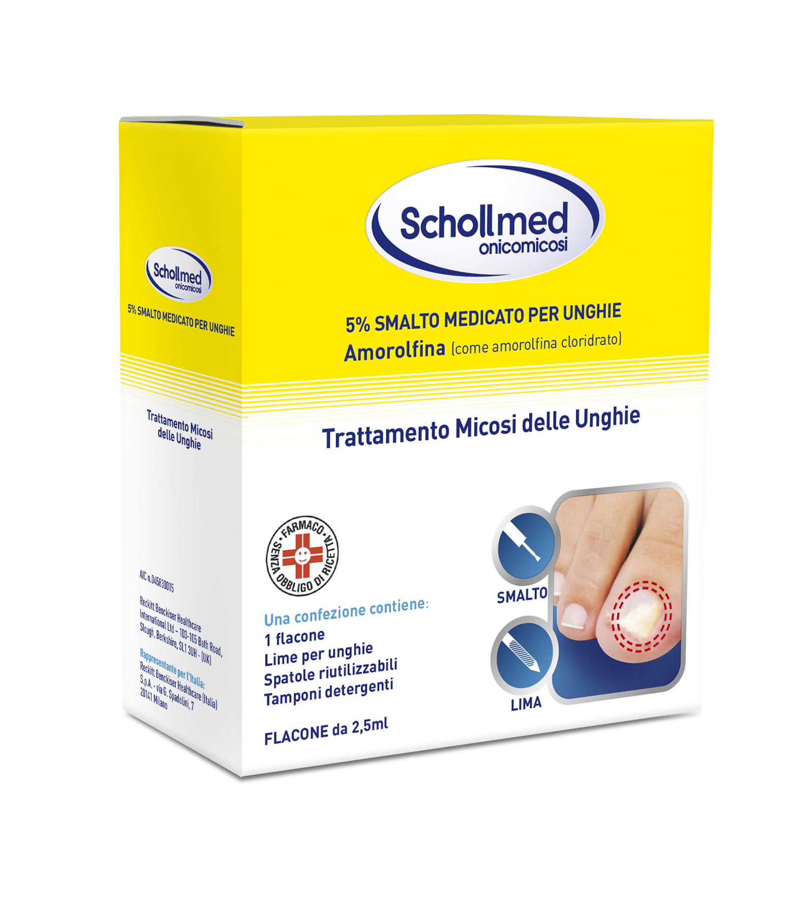 SCHOLLMED ONICOMICOSI*2,5ML 5% - Speedyfarma.it