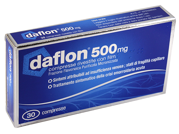 DAFLON*30CPR RIV 500MG - Speedyfarma.it