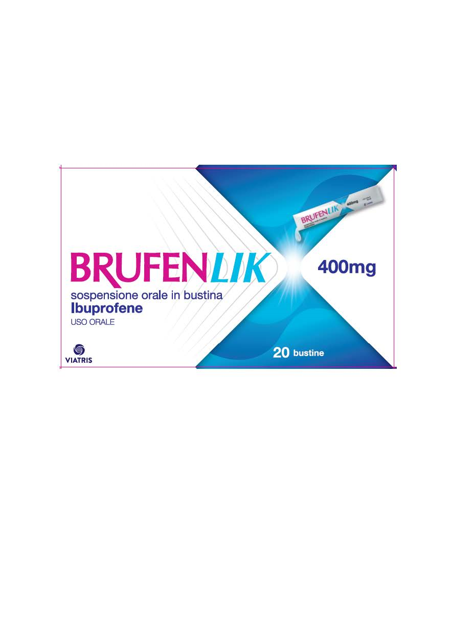 BRUFENLIK*20BUST 400MG 10ML - Speedyfarma.it