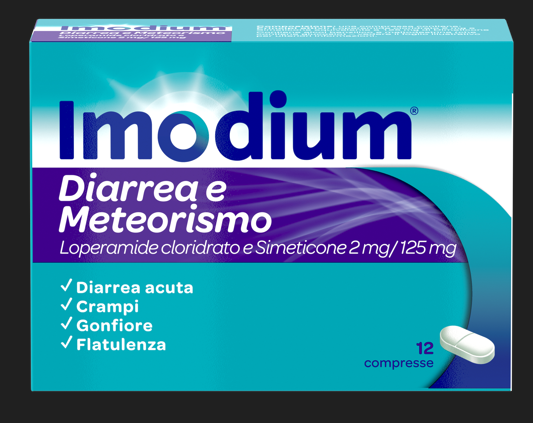 IMODIUM DIARREA E METEOR*12CPR - Speedyfarma.it