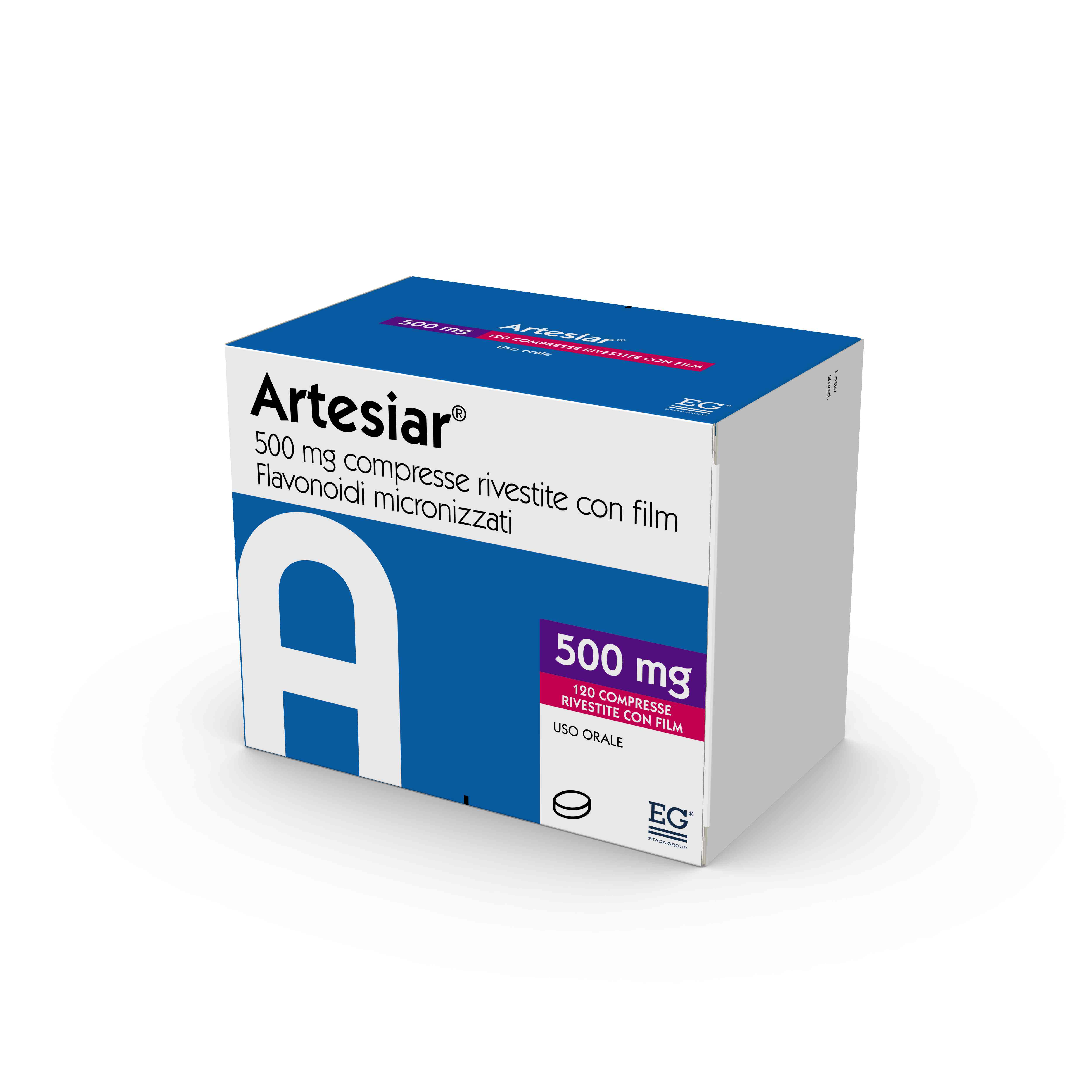 ARTESIAR*120CPR RIV 500MG - Speedyfarma.it