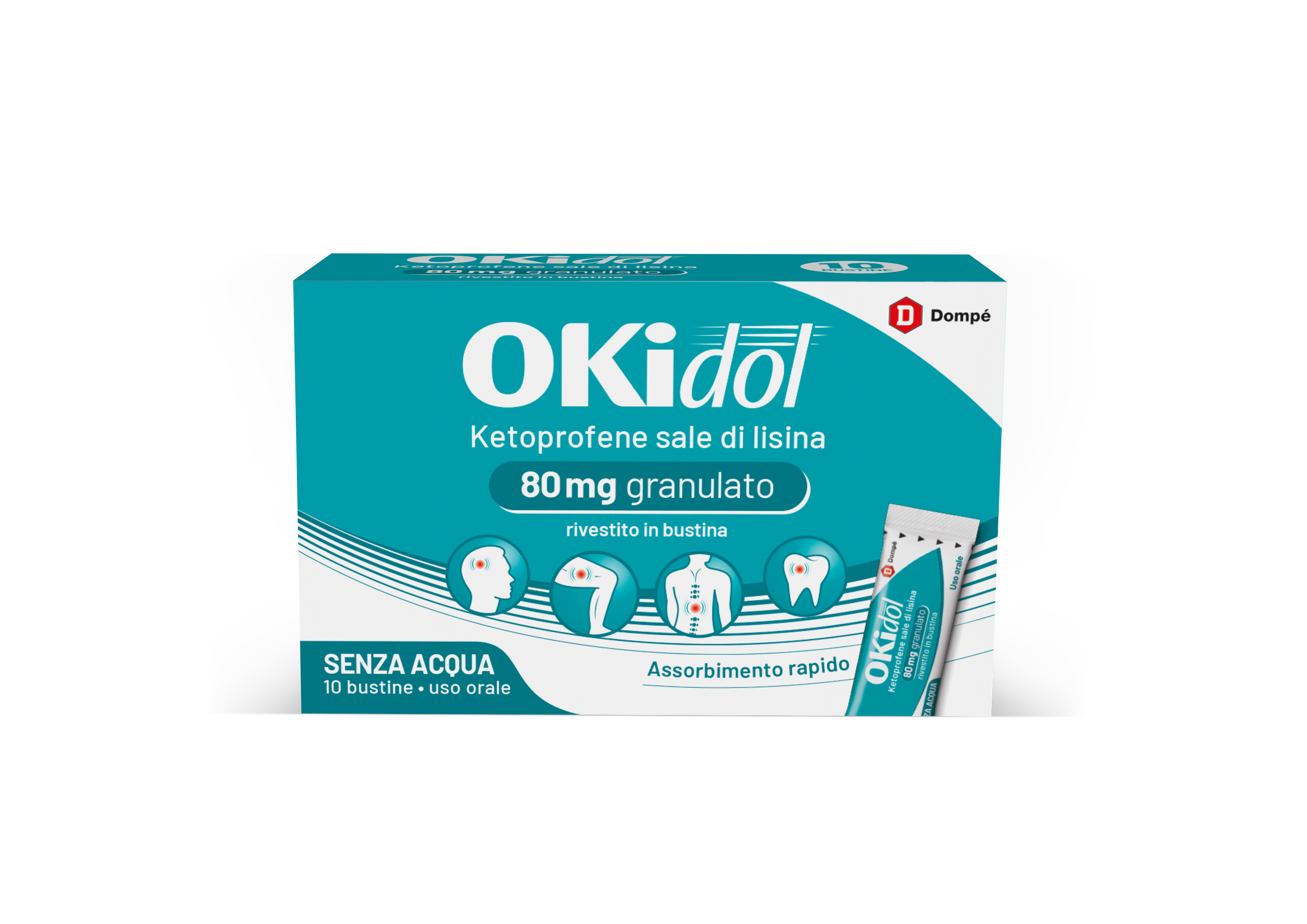OKIDOL*OS GRAT 10BUST 80MG - Speedyfarma.it
