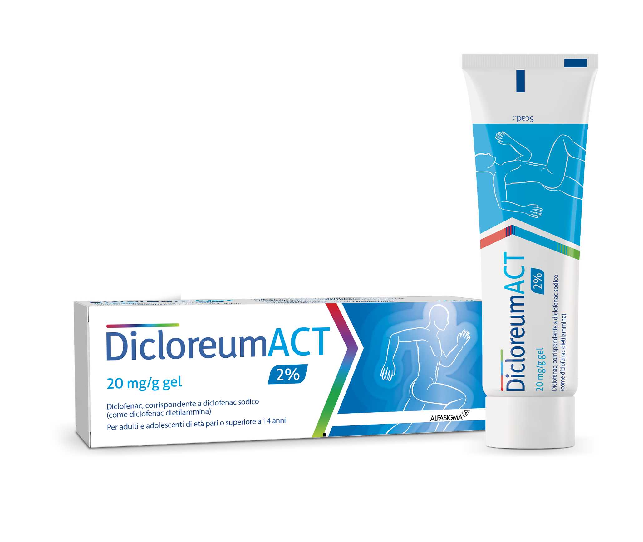 DICLOREUMACT*GEL 100G 20MG/G - Speedyfarma.it