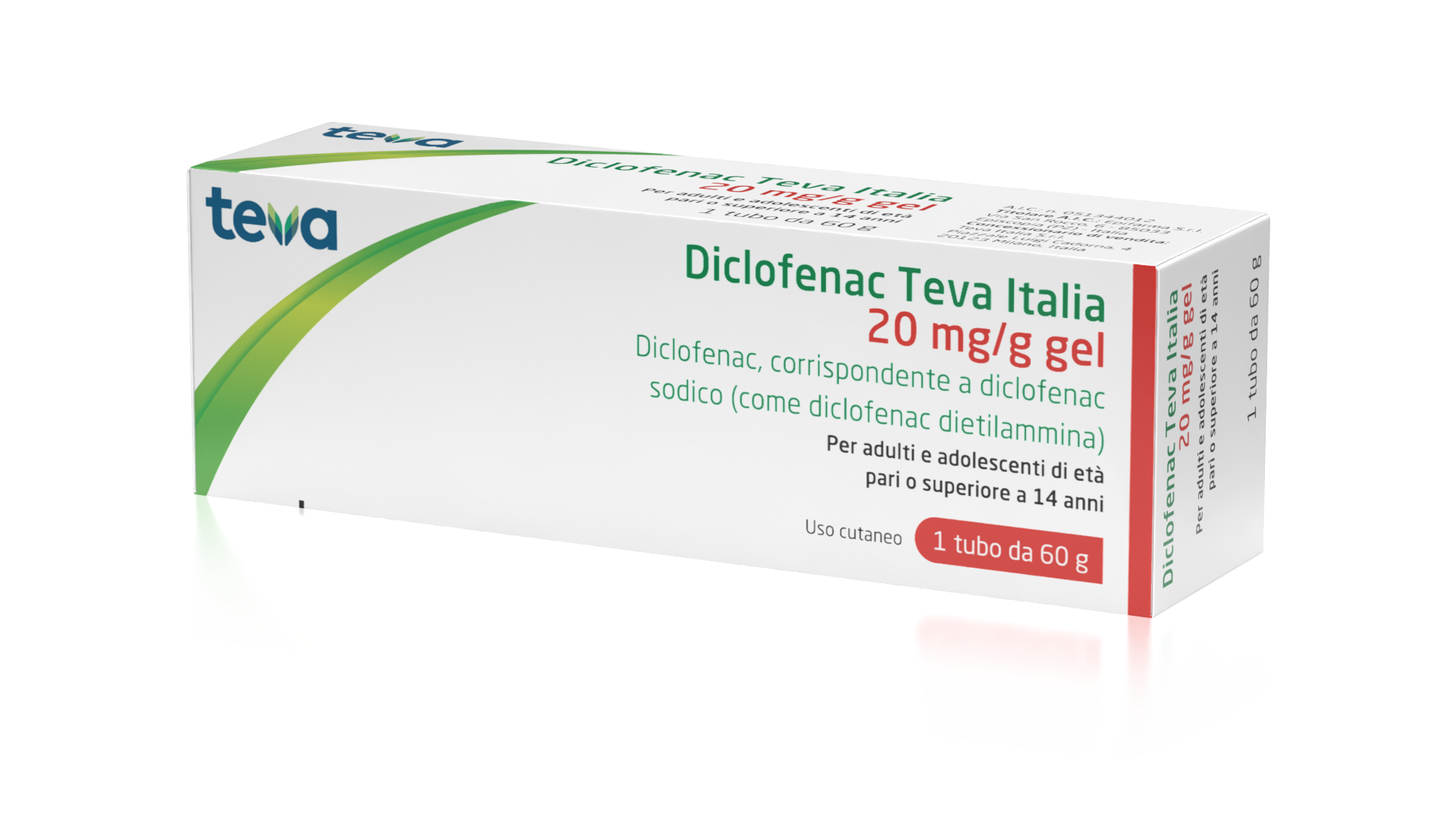 DICLOFENAC TE*GEL 60G 20MG/G - Speedyfarma.it