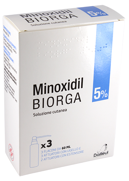 MINOXIDIL BIORGA*SOL CUT 3FL5% - Speedyfarma.it