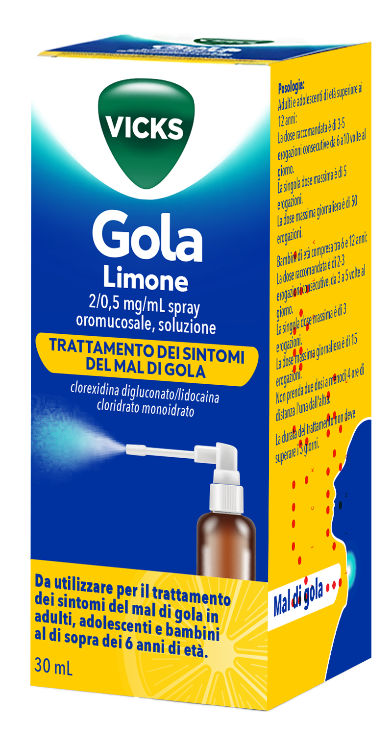 VICKS GOLA*SPR 30ML 2MG+0,5MG - Speedyfarma.it
