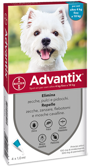 ADVANTIX SPOT ON*4PIP 4-10KG - Speedyfarma.it