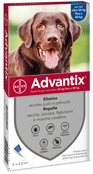 ADVANTIX SPOT ON*4PIP 25-40KG - Speedyfarma.it