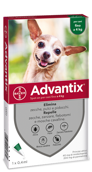 ADVANTIX SPOT ON*1PIP 0-4KG - Speedyfarma.it