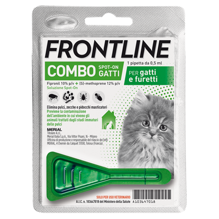 FRONTLINE COMBO*1PIP GATTI/FUR - Speedyfarma.it
